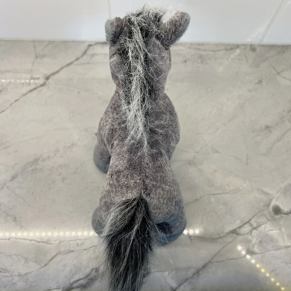 ARABIAN HORSE Ganz Gray Webkinz Stuffed Animal 9